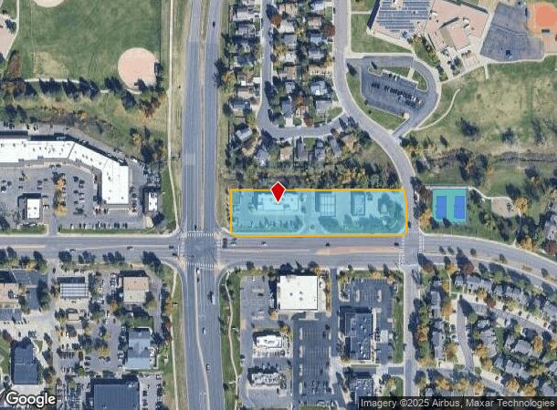  9893 W Chatfield Ave, Littleton, CO Parcel Map