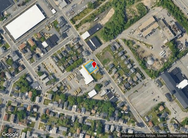  693 Rodman St, Fall River, MA Parcel Map