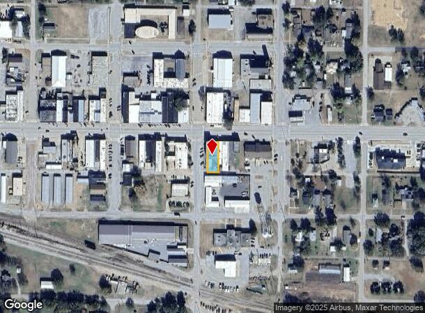 224 W Main St, Stroud, OK Parcel Map