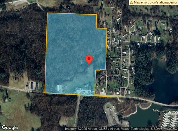  16393 Lashley Rd, Senecaville, OH Parcel Map