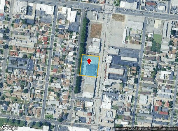  6607 Atlantic Ave, Bell, CA Parcel Map