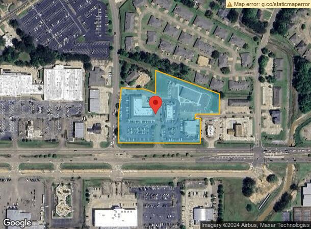  1450 W Crossway Ln, Brandon, MS Parcel Map