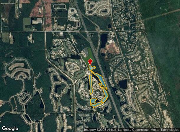  300 Plantation Bay Dr, Ormond Beach, FL Parcel Map