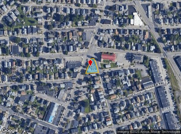  635 Broadway, Pawtucket, RI Parcel Map