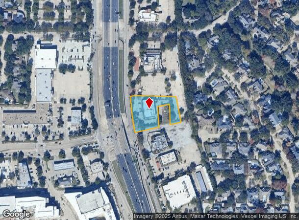  17604 Dallas Pky, Dallas, TX Parcel Map