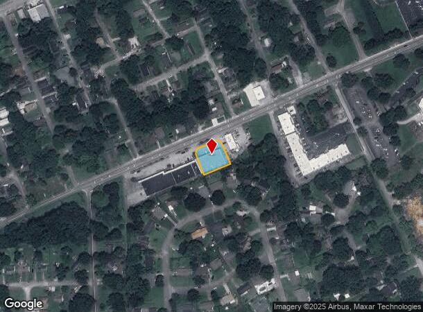  901 W College St, Florence, AL Parcel Map