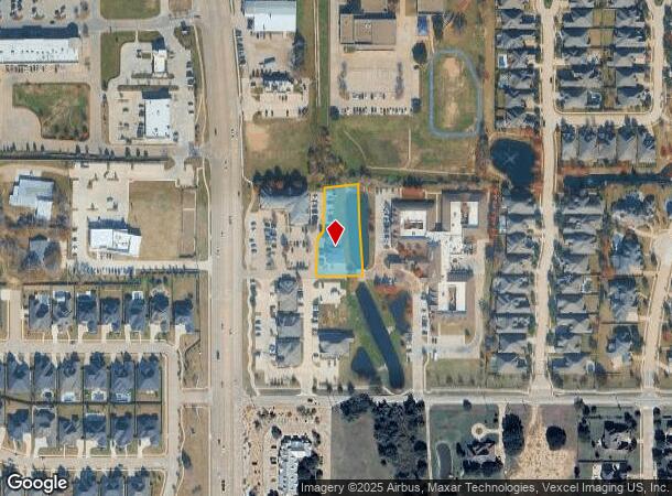  8180 Precinct Line Rd, Colleyville, TX Parcel Map
