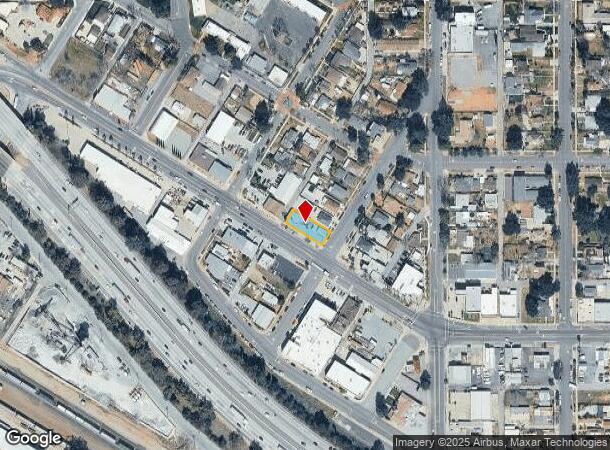 304 W Sixth St, Beaumont, CA Parcel Map