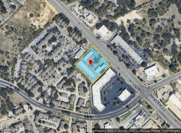  7626 Culebra Rd, San Antonio, TX Parcel Map