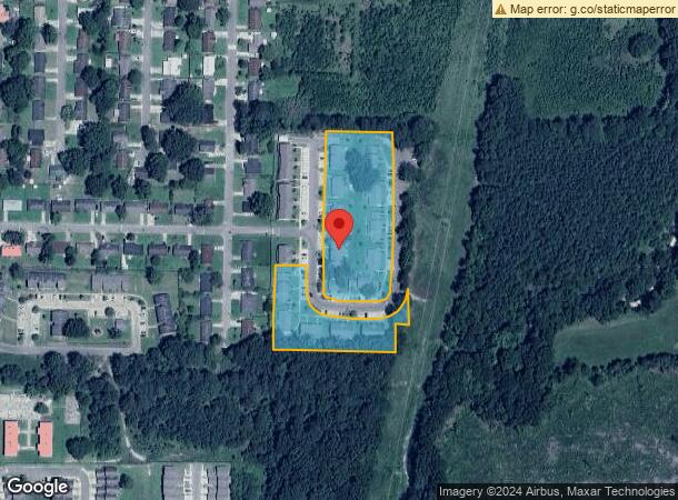  210 Deerfield Dr, Columbus, MS Parcel Map