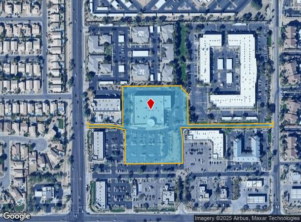  4836 E Chandler Blvd, Phoenix, AZ Parcel Map