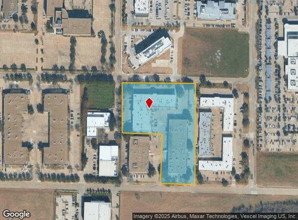 350 Westway Pl, Arlington, TX Parcel Map