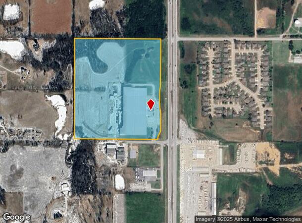 429 W 158Th St S, Glenpool, OK Parcel Map