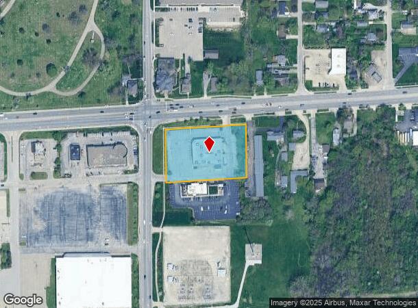 11025 E Washington St, Indianapolis, IN Parcel Map