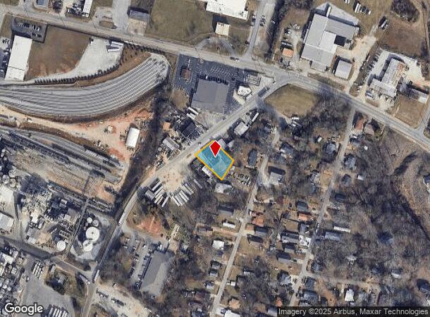  821 W Ridge Rd, Gainesville, GA Parcel Map