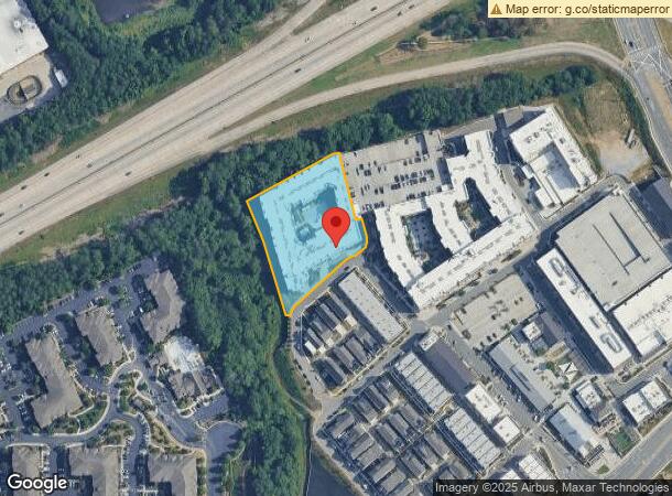  6550 Halcyon Way, Alpharetta, GA Parcel Map