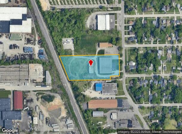  2421 Branch Rd, Flint, MI Parcel Map