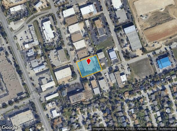 204 Texas Ave, Round Rock, TX Parcel Map