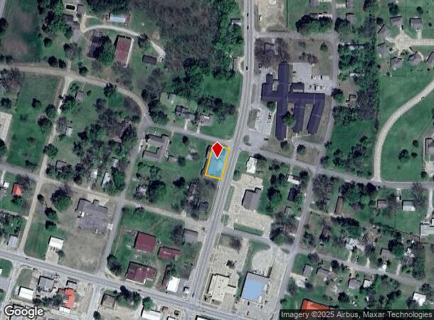  103 N Thornton, Vian, OK Parcel Map