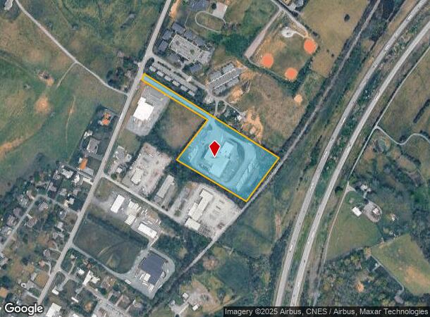  945 Lee Hwy, Verona, VA Parcel Map