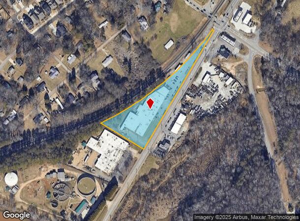 5540 Atlanta Hwy, Flowery Branch, GA Parcel Map
