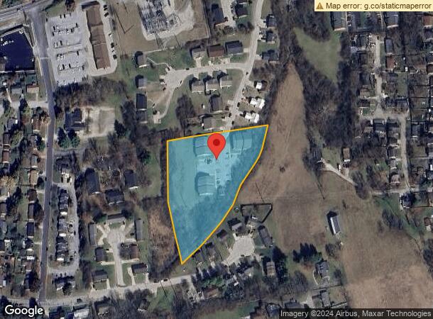  206 Elizabeth St, Georgetown, KY Parcel Map