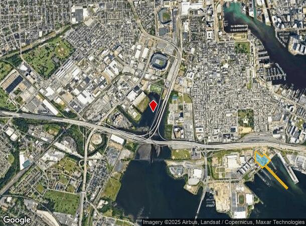  2400 Tidewater St, Baltimore, MD Parcel Map