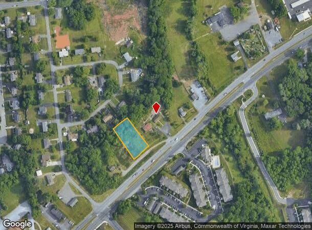  7521 Timberlake Rd, Lynchburg, VA Parcel Map