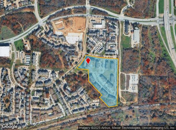 3888 Post Oak Blvd, Euless, TX Parcel Map