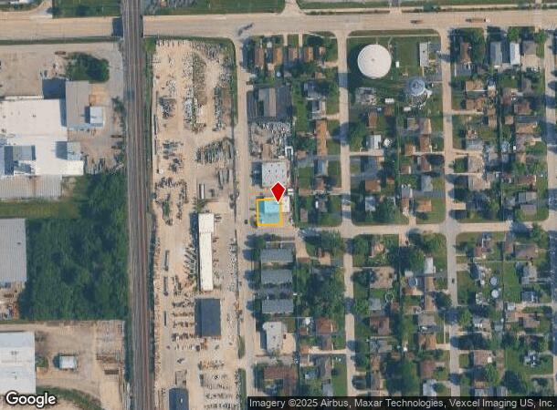 7458 W 72Nd St, Bridgeview, IL Parcel Map