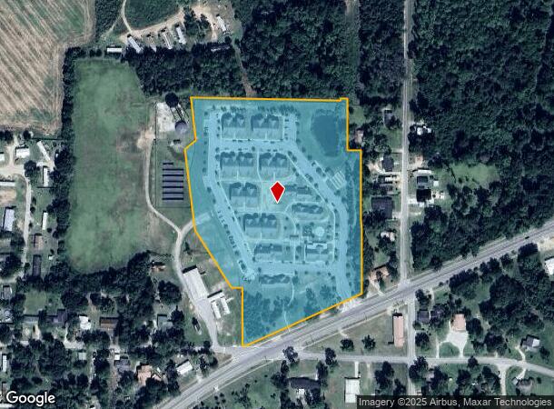  1060 W Washington Ave, Ashburn, GA Parcel Map