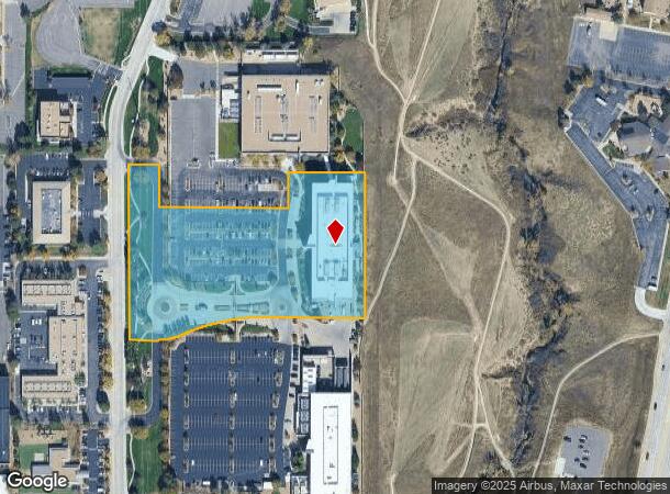  8910 Ridgeline Blvd, Highlands Ranch, CO Parcel Map