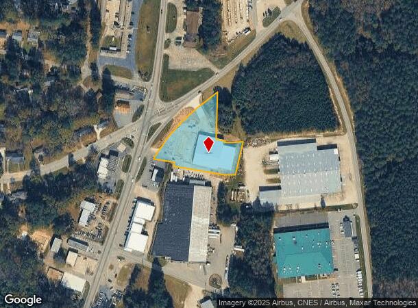630 N Bickett Blvd, Louisburg, NC Parcel Map