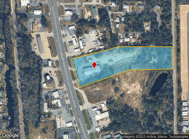 1113 Se Us Highway 19, Crystal River, FL Parcel Map