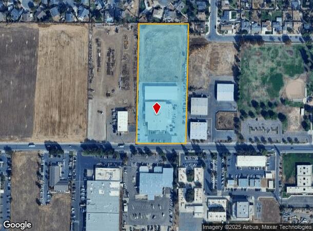  1891 Wardrobe Ave, Merced, CA Parcel Map