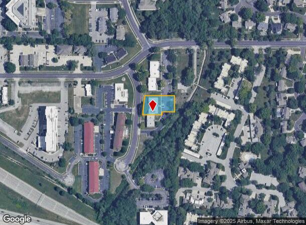  10709 Barkley St, Leawood, KS Parcel Map