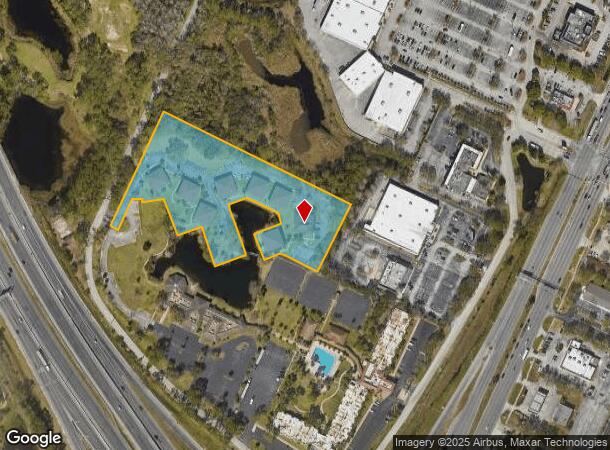 100 Village Park Dr, Daytona Beach, FL Parcel Map