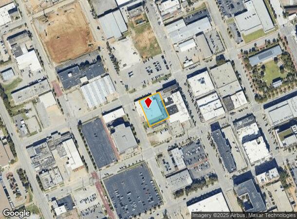 211 N Boulder Ave, Tulsa, OK Parcel Map