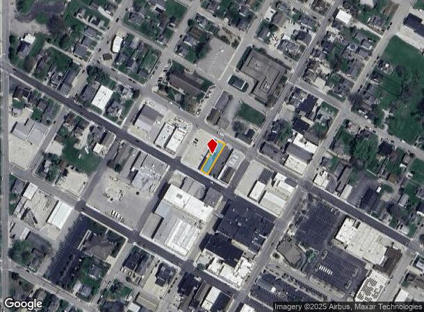  10 W Pearl St, Batesville, IN Parcel Map