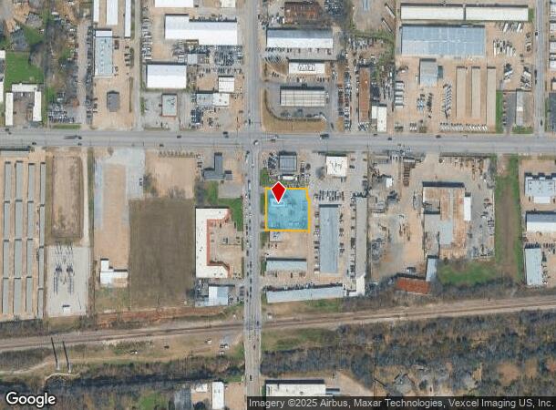 105 S Bowen Rd, Arlington, TX Parcel Map