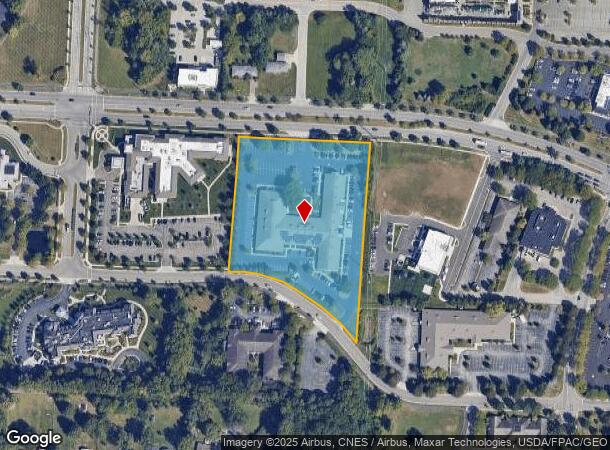  4015 W Dublin Granville Rd, Dublin, OH Parcel Map