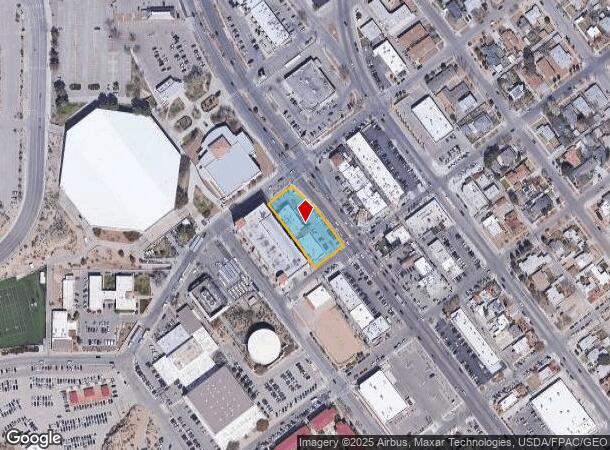  2701 N Mesa St, El Paso, TX Parcel Map