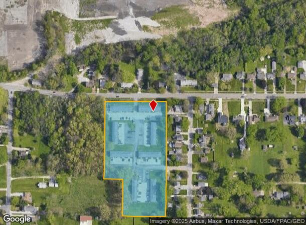 3360 Mogadore Rd, Mogadore, OH Parcel Map