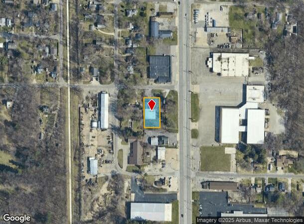  19816 Adams Rd, South Bend, IN Parcel Map