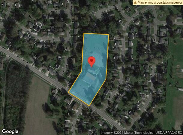  1101 W Lake Ave, New Carlisle, OH Parcel Map