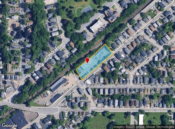 7 S Crystal St, Worcester, MA Parcel Map