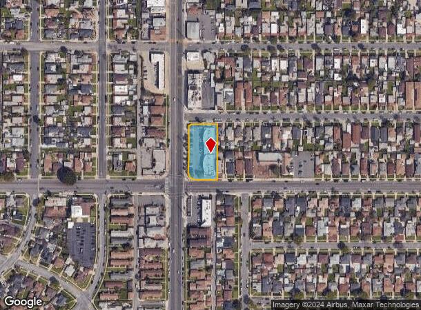  10714 S Western Ave, Los Angeles, CA Parcel Map