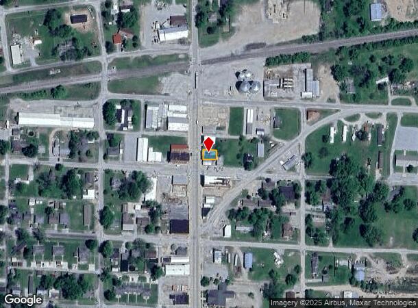 137 S Main St, Clay City, IL Parcel Map
