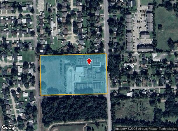  900 Newton St, West Orange, TX Parcel Map