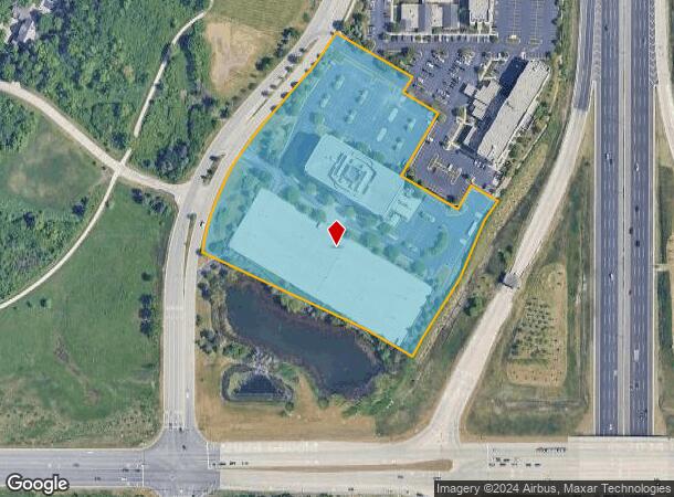  26125 N Riverwoods Blvd, Mettawa, IL Parcel Map